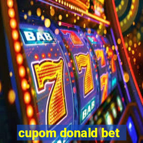 cupom donald bet